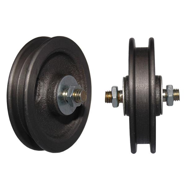 Torlaufrolle aus Guß, Kugellager,